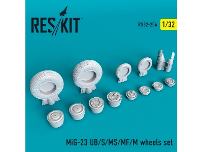 Mig-23 Ub/ S/ Ms/ Mf/ M Wheels Set - image 1