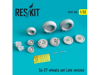 Su-27 Wheels Set Late Version - image 1