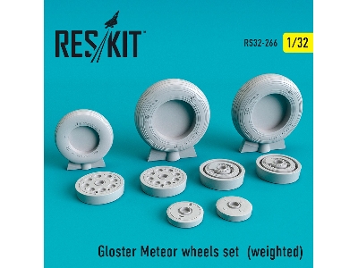 Gloster Meteor Wheels Set Weighted - image 1