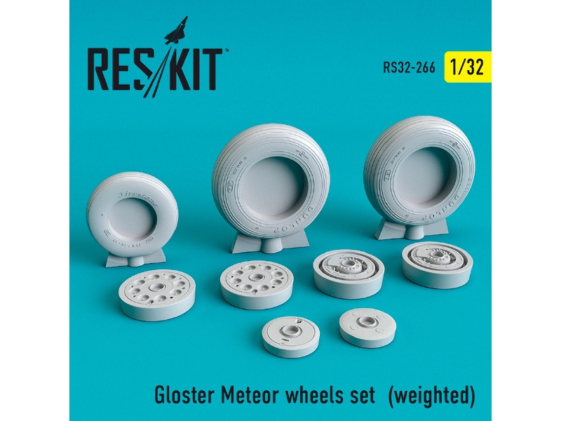 Gloster Meteor Wheels Set Weighted - image 1