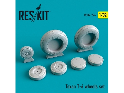 Texan T-6 Wheels Set - image 1