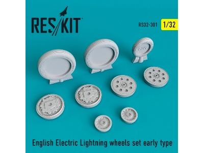 English Electric Lightning Wheels Set Early Type - image 1