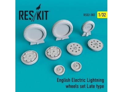 English Electric Lightning Wheels Set Late Type - image 1