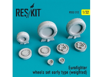 Eurofighter Wheels Set Early Type Weighted - image 1