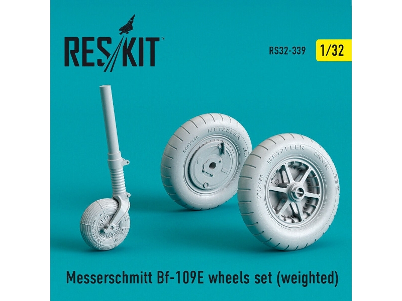 Bf-109e Wheels Set (Weighted) - image 1 Bf-109e Wheels Set (Weighted) - image 1