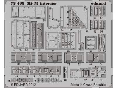 Mi-35 interior S. A. 1/72 - Zvezda - image 3