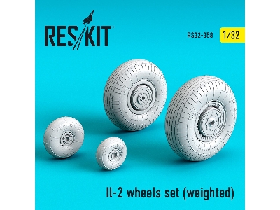 Il-2 Wheels Set (Weighted) - image 1