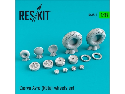 Cierva Avro (Rota) Wheels Set - image 1