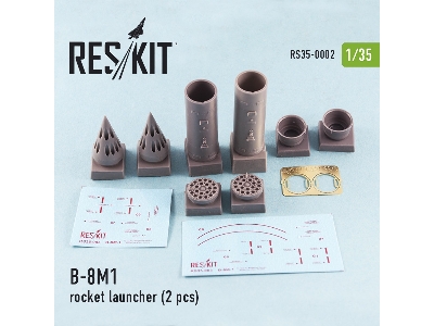 B-8m1 Rocket Launcher (2 Pcs) (Mt-lb, Uaz, Pickup W/Zpu-2, Bmp-2, Toyota Hilux, Btr-70, Ural) - image 2