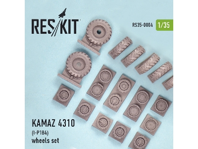 Kamaz 4310 (I-p184) Wheels Set - image 1