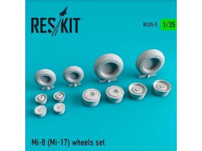 Mi-8 (Mi-17) Wheels Set - image 1