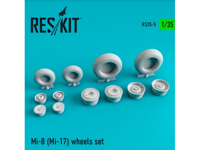Mi-8 (Mi-17) Wheels Set - image 1
