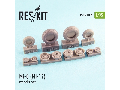 Mi-8 (Mi-17) Wheels Set - image 2