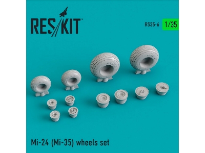 Mi-24 (Mi-35) Wheels Set - image 1