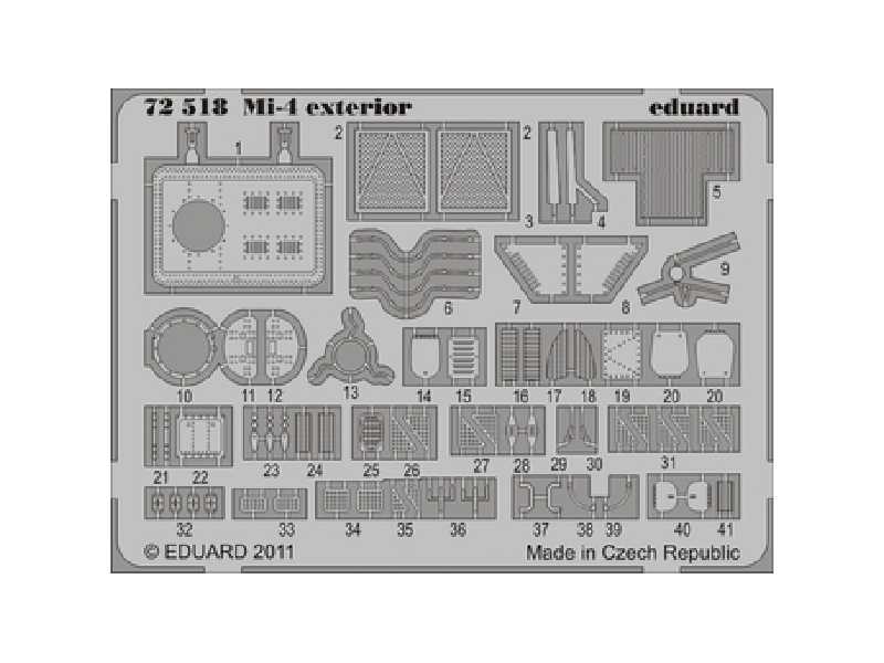 Mi-4 exterior 1/72 - Hobby Boss - image 1