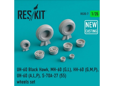 Uh-60 (All Versions) Wheels Set - image 1