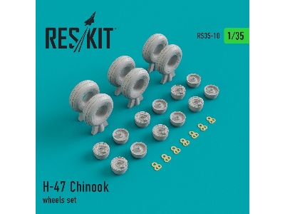 H-47 Chinook Wheels Set - image 1