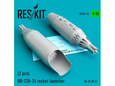 Ub-32a-24 Rocket Launcher 2 Pcs Mi-24, Mi-8 - image 1