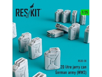 20 Litre Jerry Can - German Army Ww2 - image 1