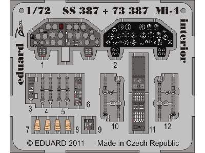 Mi-4 interior S. A. 1/72 - Hobby Boss - image 2