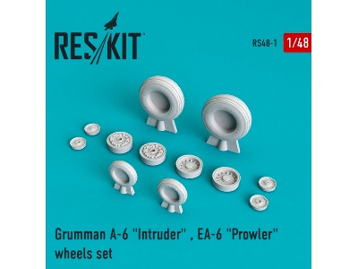 Grumman A-6 Intruder , Ea-6 Prowler Wheels Set - image 1