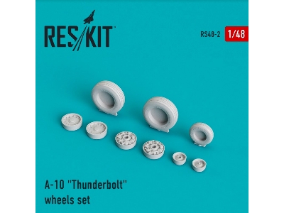 Fairchild Republic A-10 Thunderbolt Wheels Set - image 1