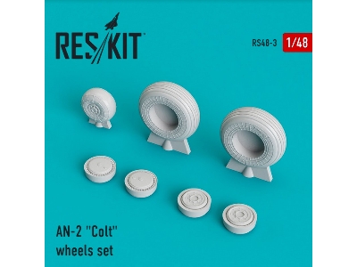 Antonov An-2 Colt Wheels Set - image 1