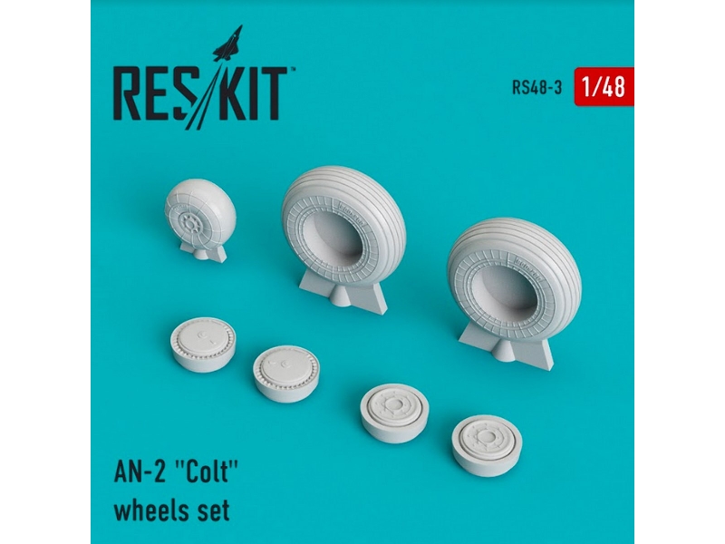 Antonov An-2 Colt Wheels Set - image 1 Antonov An-2 Colt Wheels Set - image 1