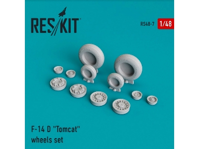 Grumman F-14 D Tomcat Wheels Set - image 1