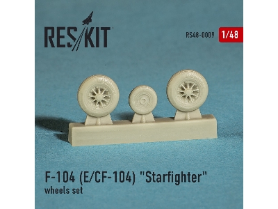 Lockheed F-104 E, Cf-104 Starfighter Wheels Set - image 3