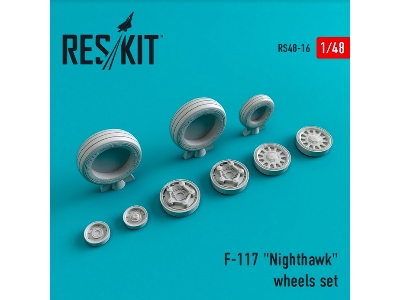 Lockheed F-117 Nighthawk Wheels Set - image 1