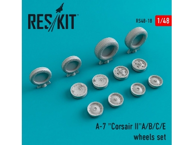 Ltv A-7 Corsair Iia/B/C/E Wheels Set - image 1