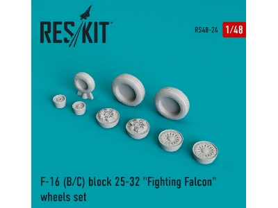 General Dynamics F-16 (B/C) Block 29-39 Fighting Falcon Wheels Set - image 1