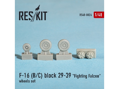 General Dynamics F-16 (B/C) Block 29-39 Fighting Falcon Wheels Set - image 3