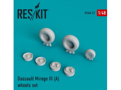 Dassault Mirage Iii (A) Wheels Set - image 1
