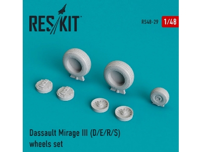 Dassault Mirage Iii (D/E/R/S) Wheels Set - image 1