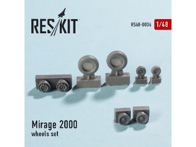 Dassault Mirage 2000 Wheels Set - image 3