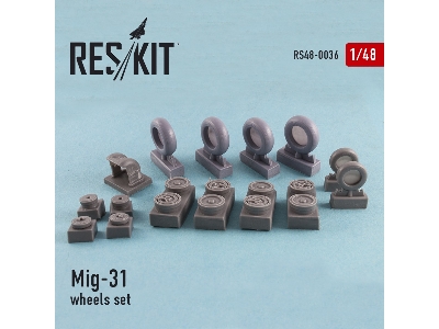 Mig-31 Wheels Set - image 2