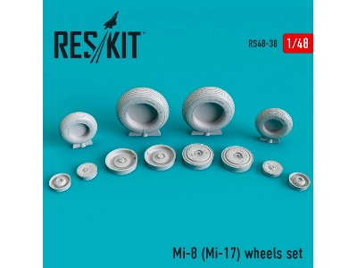 Mi-8 (Mi-17) Wheels Set - image 1