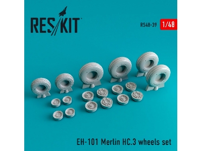 Eh-101 Merlin Hc.3 Wheels Set - image 1