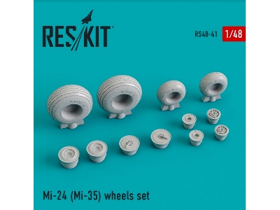 Mi-24 (Mi-35) Wheels Set - image 1