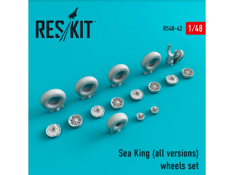 Sea King (All Versions) Wheels Set - image 1