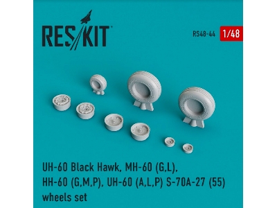 Uh-60 (All Versions) Wheels Set - image 1