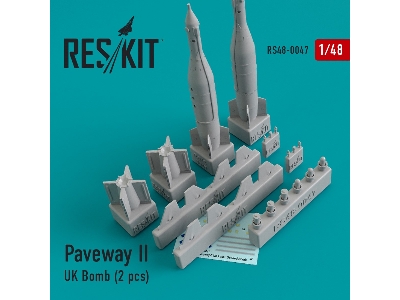 Paveway-ii (Uk) Bomb (2 Pcs) (Tornado, Eurofighter,buccaneer, Harrier ) - image 1