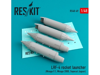 Lrf-4 Rocket Launcher (4 Pcs) (Mirage F.1, Mirage 2000, Sepecat Jaguar) - image 1