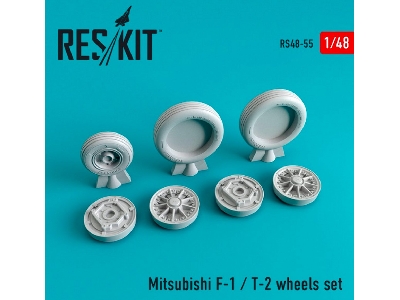 Mitsubishi F-1 / T-2 Wheels Set - image 1