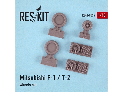 Mitsubishi F-1 / T-2 Wheels Set - image 2