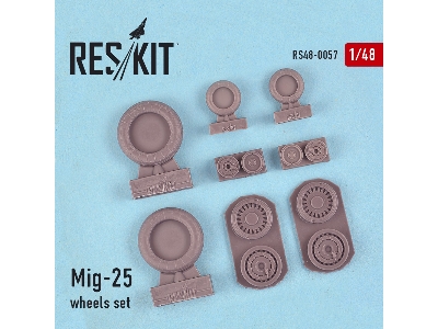 Mig-25 Wheels Set - image 2