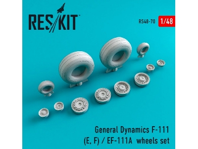 General Dynamics F-111 (E, F) / Ef-111a Wheels Set - image 1