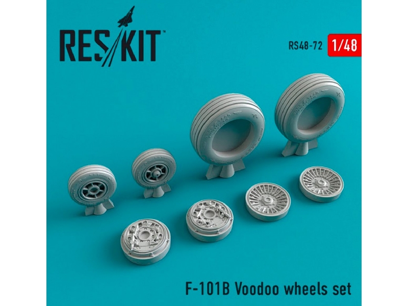 Mcdonnell F-101 (B) Voodoo Wheels Set - image 1